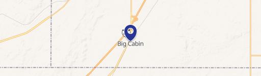 Big Cabin, OK 74332