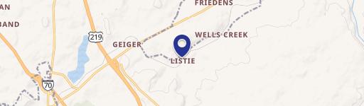 Listie, PA 15549