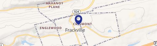 Ee Frack St At N Broad Mtn Ave Ave