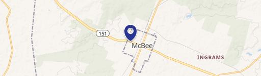 Mc Bee, SC 29101