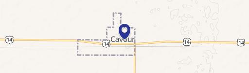 Cavour, SD 57324