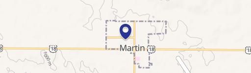 Martin, SD 57551