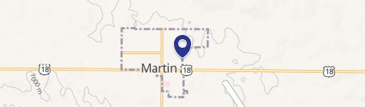 Martin, SD 57551