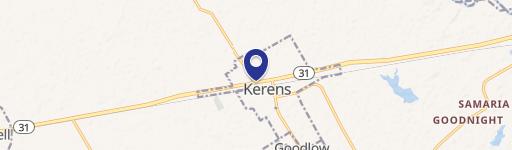 Kerens, TX 75144