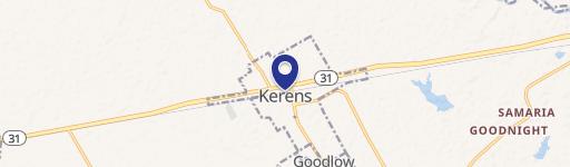 Kerens, TX 75144