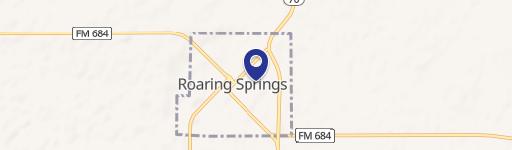 Roaring Springs, TX 79256