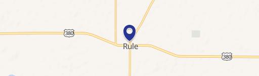 Rule, TX 79547
