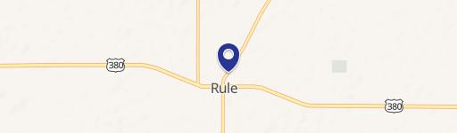 Rule, TX 79547