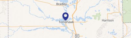 Tomahawk, WI 54487