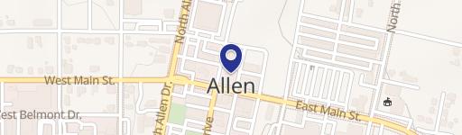 Downtown Allen Building with Garage